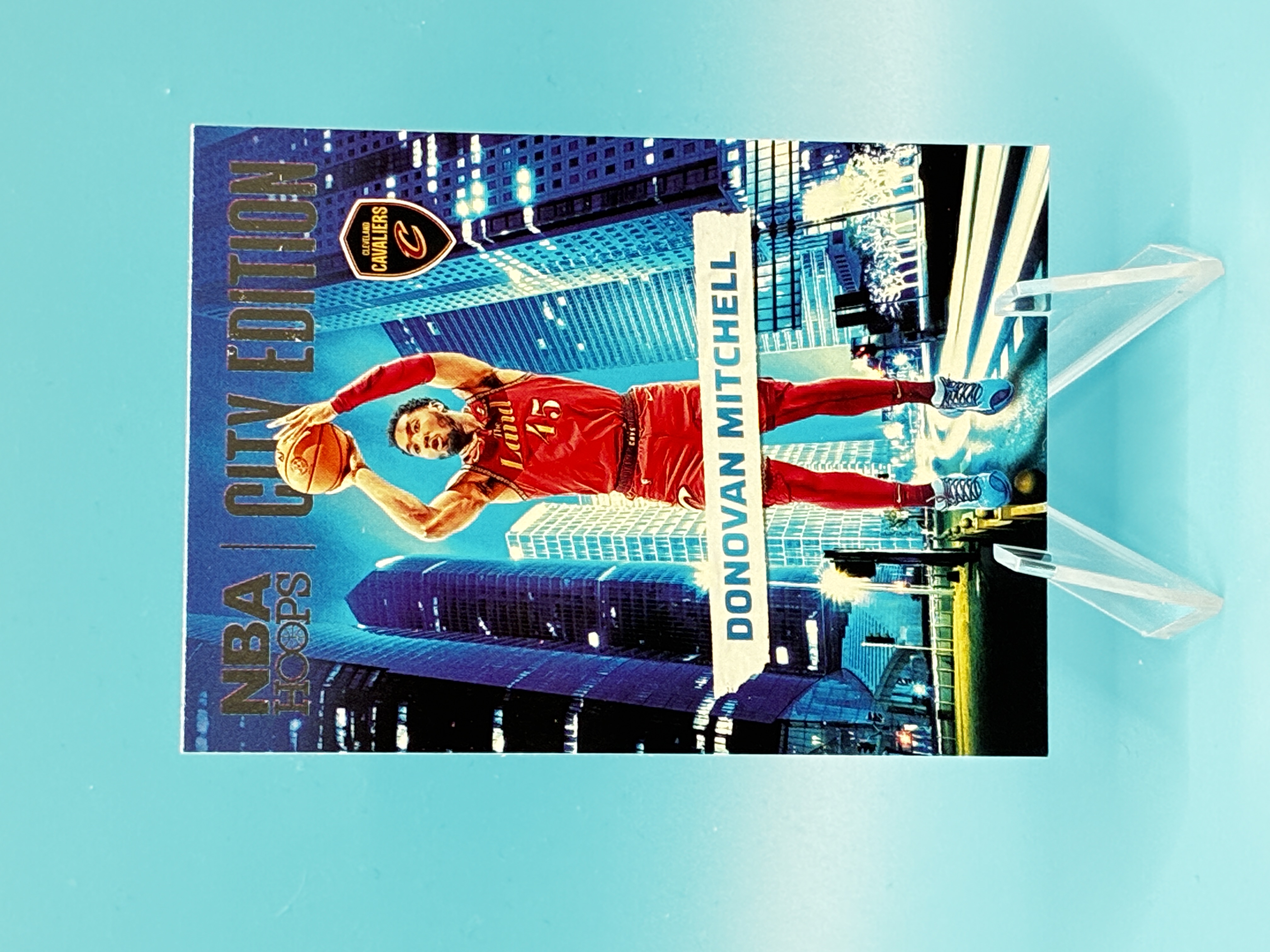 2024/2025 Panini Hoops Donovan Mitchell City Edition #21 Cleveland Cavaliers – Vorderseite