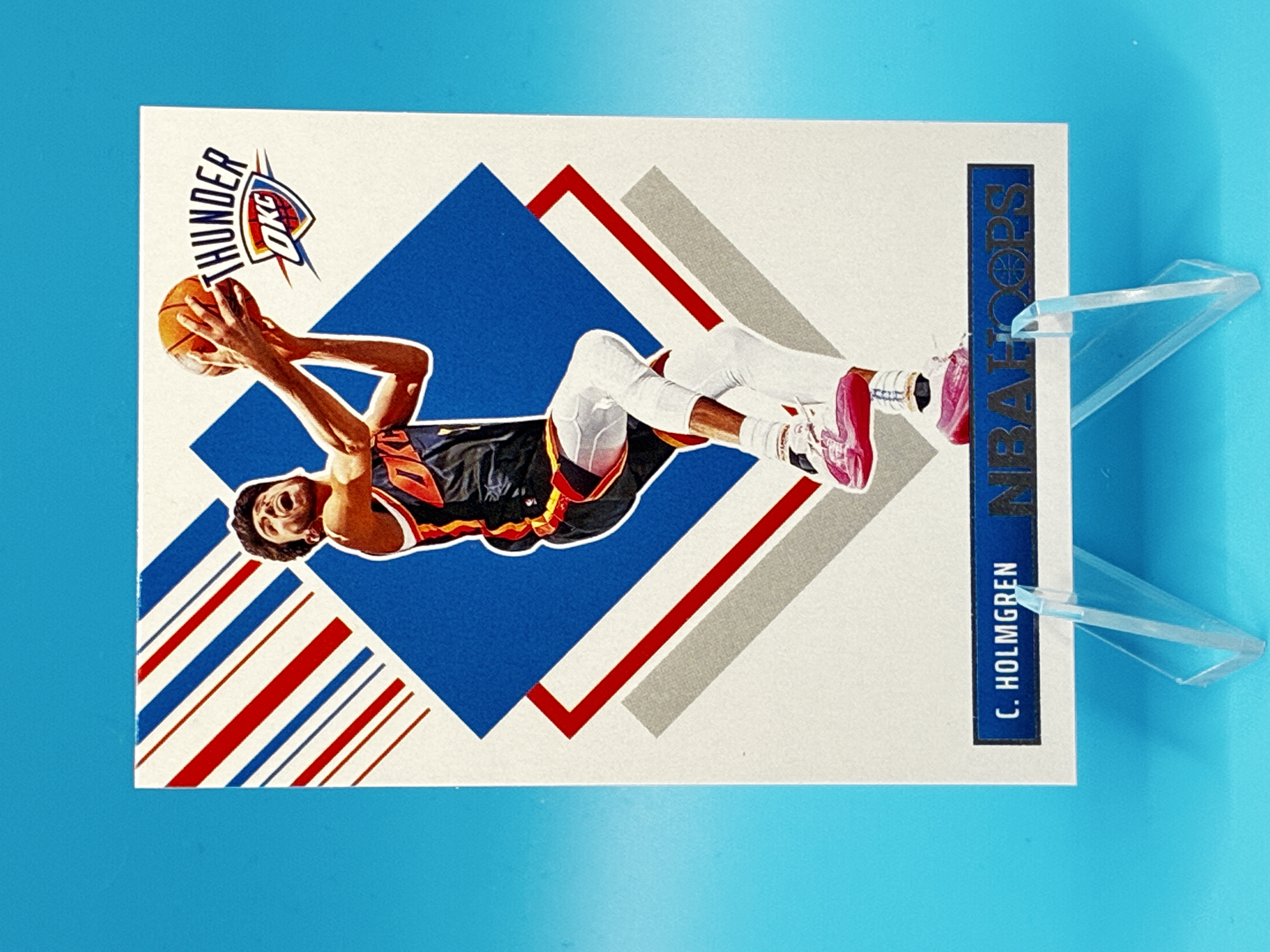 2024/2025 Panini Hoops Chet Holmgren Tribute #289 Oklahoma City Thunder – Vorderseite