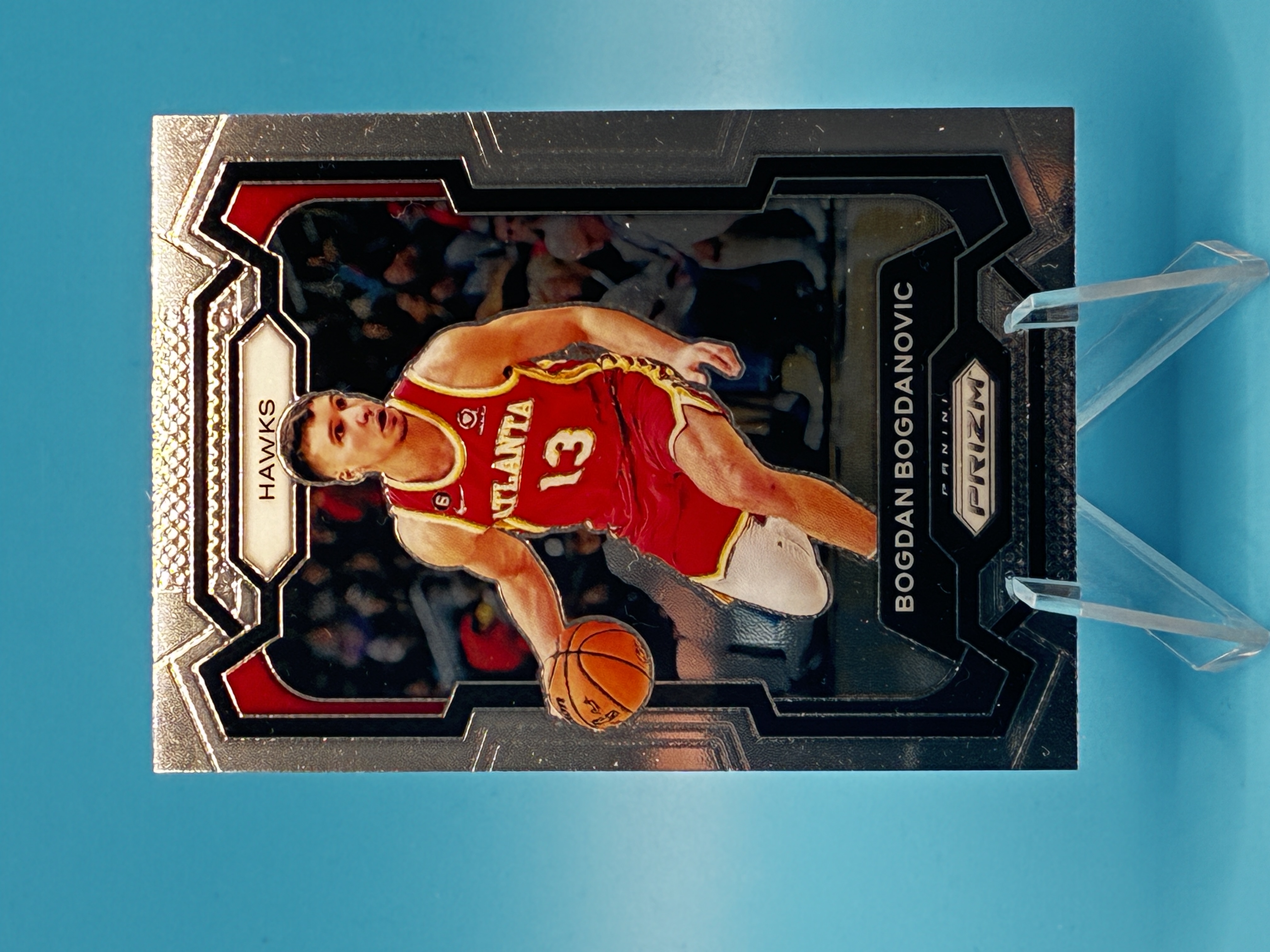 2023/2024 Panini Prizm Bogdan Bogdanovic #23 Atlanta Hawks – Vorderseite